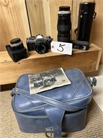 CANON  AE-1 CAMERA  LOT