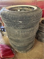 5 tires & rims 235/75R15 and