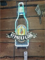 ST. PAULI GIRL BEER NEON SIGN