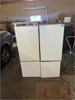 3 - steel cabinets