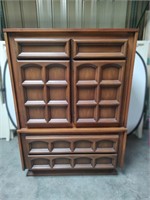 Large Walnut Chest - Read Details