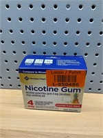 Nicotine gum