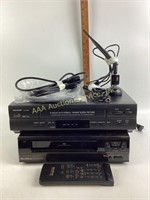 Quasar VHS player, SHARP VHS player untested