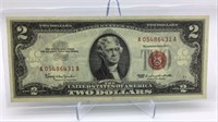 1963 $2 Red Seal