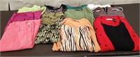 Lot of Ladies Capris & Nice Shirts. Sz 14/XL