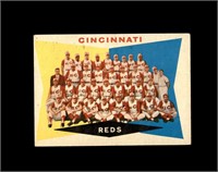 1960 Topps #164 Cincinnati Reds CL EX to EX-MT+