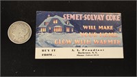 A.L. Proudfoot Semet-Solvay Coke Ink Blotter