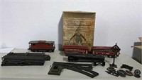 Lionel train, cars, track and parts