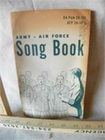 1957 Army Air Force Song book