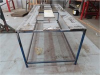 Steel Framed Timber Top Bench 2100x900x730mm