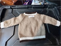 Vintage Knit Brown Sweater