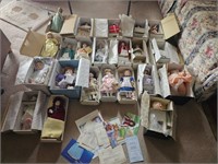 Porcelain Dolls (Comes w/ boxes & paperwork)