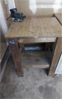 Table and vise