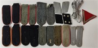 German Military Shoulder Board & Cloth Patches