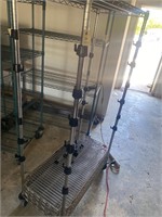 Commercial kitchen stainless rack Eagle