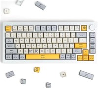 DAREU A81 Custom Keycaps-PBT Material (Yellow)