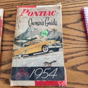1954 Pontaic Owners Guide