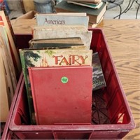 Crate of Old School Books