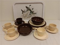 Fiesta Chocolate & Ivory Dishware