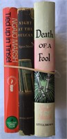 Ngaio Marsh. Lot of Three First Editions in DJ's