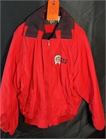 Red Man Jacket large Buffalo Check lined large