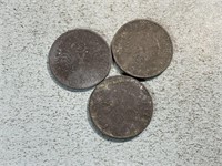 Three 10 pfennig Third Reich Germany