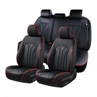 Leather Seat Covers  Seat Covers Full Set  Car