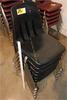 6 stacking chairs