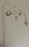 Lot Of Assorted Sterling Jewelry Pieces