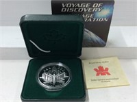 2000 Can Silver Dollar Voyage Of Discovery