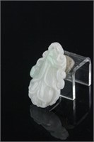 Chinese White Jadeite Pendant