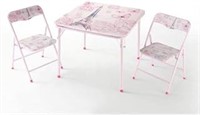 Heritage Kids Paris 3 Piece Table And Chair Set