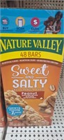 48ct box of nature valley sweet and salty peanut