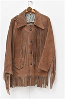 Fringed Leather Jacket