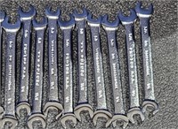 2 lots of 5  ProTool 1/4 & 5/16 Open End Wrenches