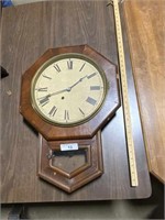 Vintage octagon clock