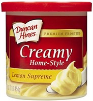 2024 marchDuncan Hines Cake Frosting - Lemon Supre