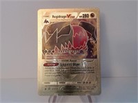 Pokemon Card Rare Gold Regidrago Vstar