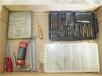 VINTAGE CENTURY DRILL BIT SET & OTHER DRILL BITS