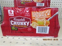 Campbells chunky chicken noodle soup 6-18.6oz