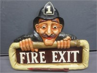Fire Exit 3D Sign