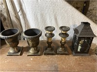 5 candle holders