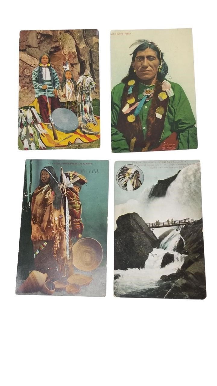 Antique Native American Postcards