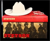 Stetson 6 7/8size ranch tan hat in org box