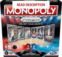 Monopoly Prizm: NBA Edition Board Game