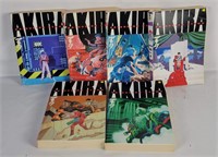 Akira Manga Series Volumes 1-6