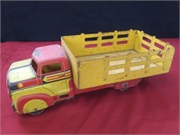Marx Stake Bed Truck Litho painted pressed metal