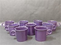 Homer Laughlin Fiesta Ware Plum Purple Mugs