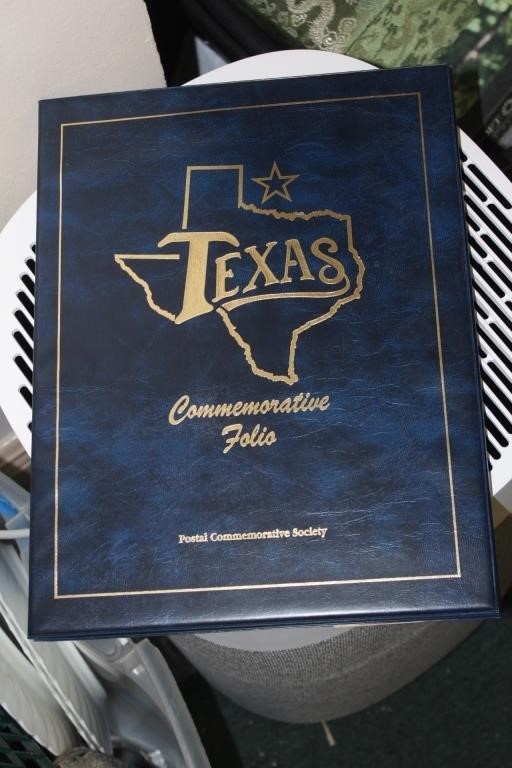 Texas Commemorative Folio Folder