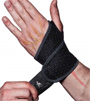 HiRui 2 Pack Wrist Compression Strap and Wrist Bra